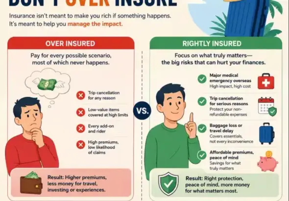Travel Insurance and the Hidden Cost of Over-Insuring- Why More Coverage Isn’t Always Better